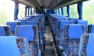 Wnętrze autobusu na 54 osoby