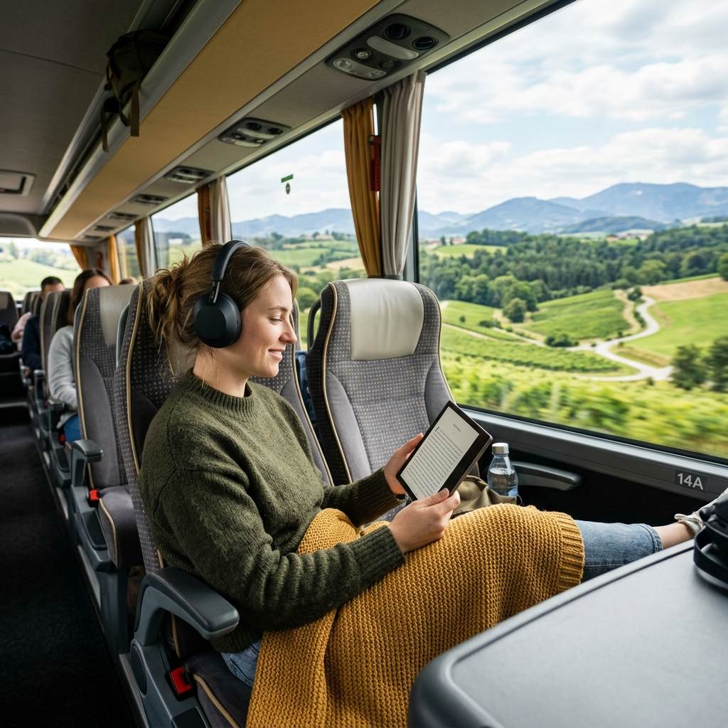 Daleko jeszcze? Jak nie nudzić się w podróży autobusem – 7 sprawdzonych sposobów