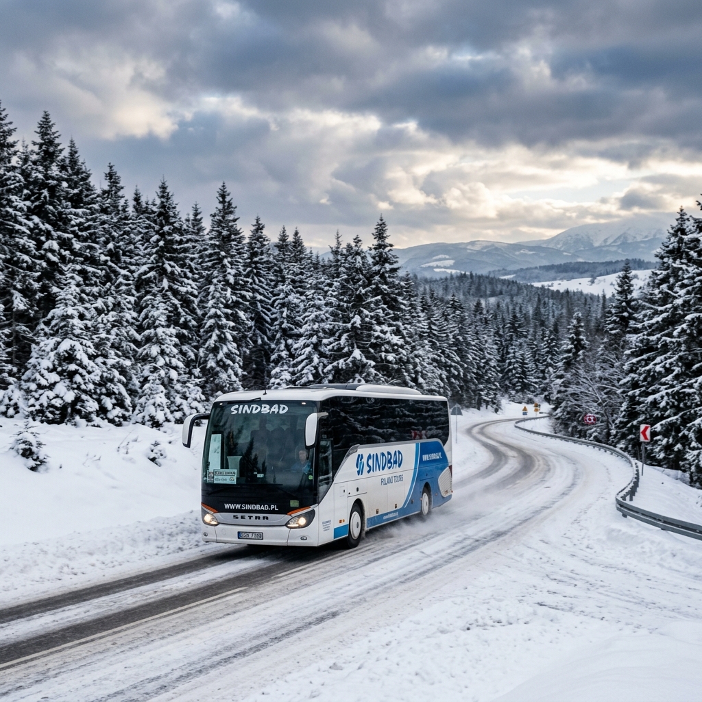 Przewozy autokarowe zimą - na co zwrócić szczególną uwagę