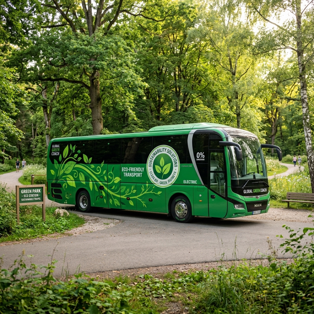 Przewozy autokarowe a ekologia - autokar jako zielony transport