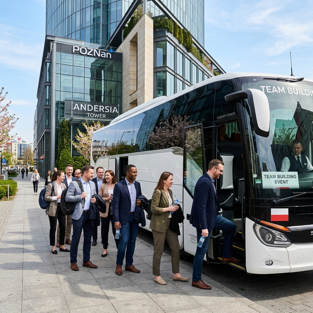 Autokar na event firmowy - 5 powodów, by wybrać transport autokarowy