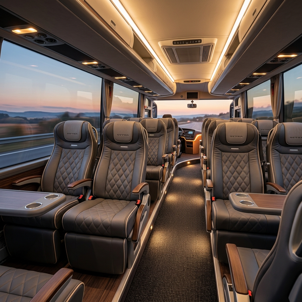 Flota autokarowa SETRA S417 GT-HD - komfort na najwyższym poziomie